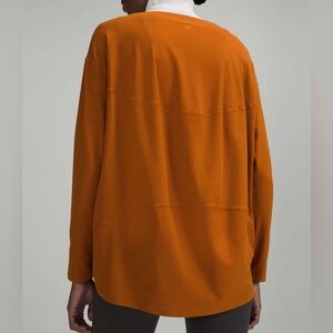 Lululemon Back in Action Long Sleeve Shirt *Nulu in Butternut Brown 8-10 approx